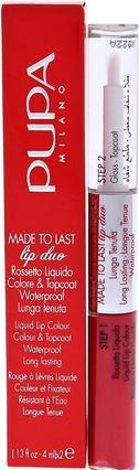 Pupa Milano Made to last Lip duo Hot Coral (001 Hot Coral)