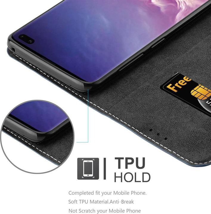 Image du produit Cadorabo Étui X-Wallet en simili cuir (Samsung Galaxy S10+)