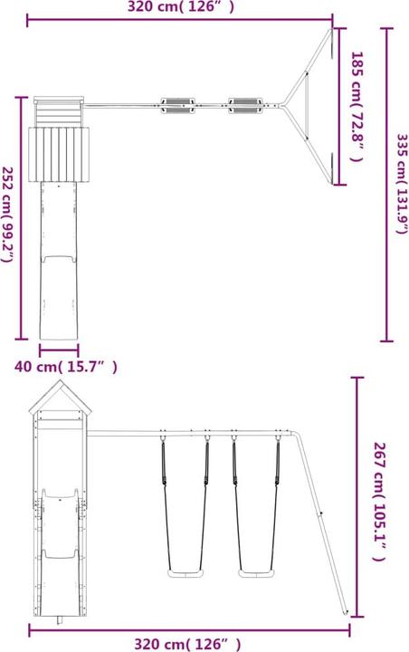 Actual product image VidaXL Mylah
