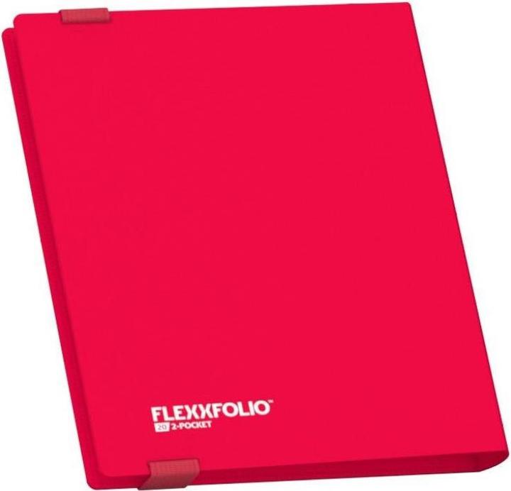 Image du produit Ultimate Guard UGD011094 - FlexXfolio - Porte-cartes à 2 poches pour 20 cartes, Rouge
