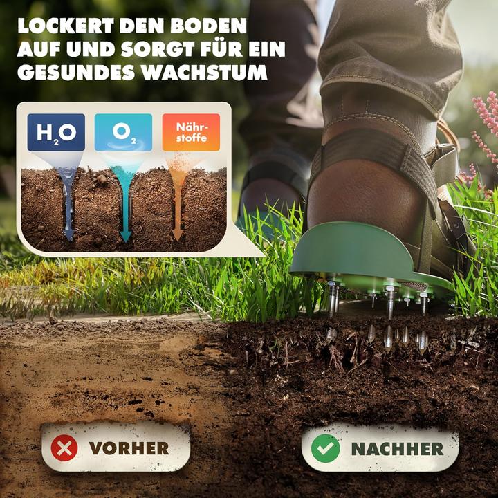 Produktbild ‎Lainfeld Rasenlüfter Nagelschuhe