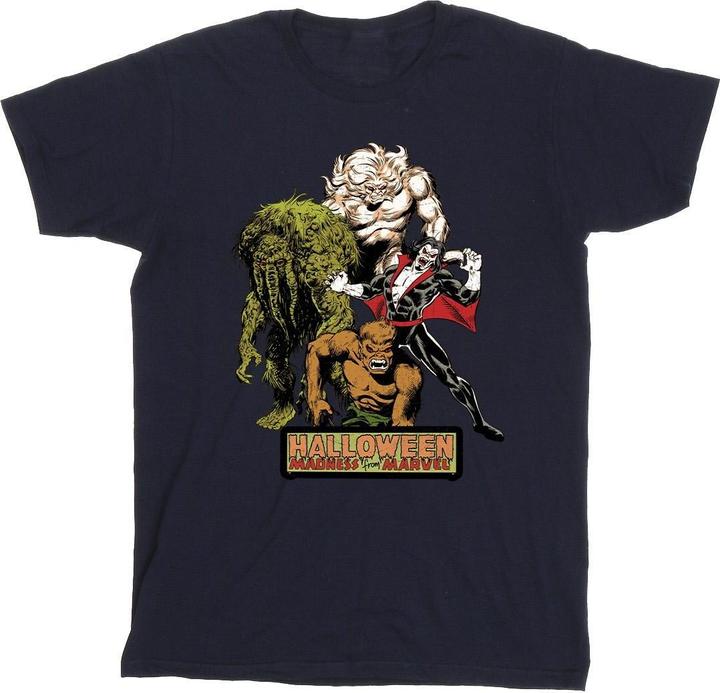Actual product image Mens Halloween Monsters T-Shirt (XXL)