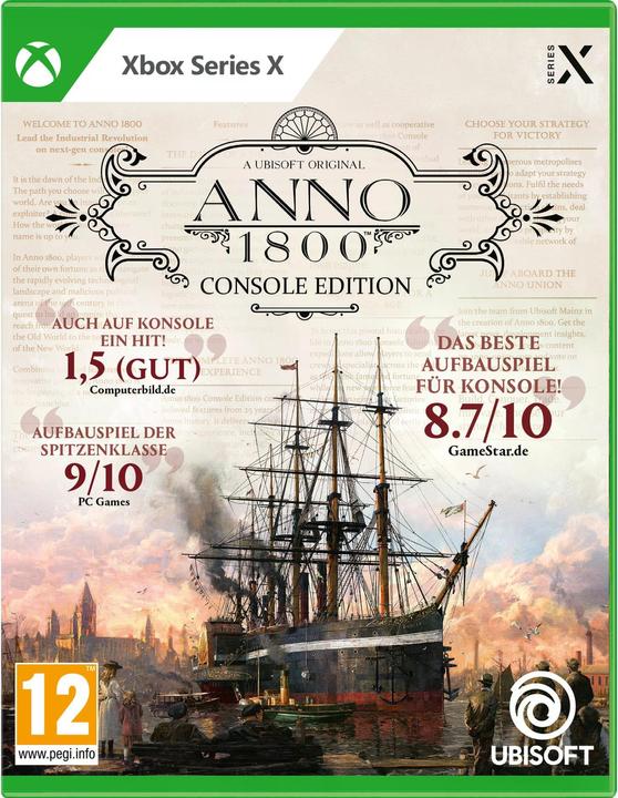 Image du produit Ubisoft Anno 1800 XBSX (Xbox Series X, DE)