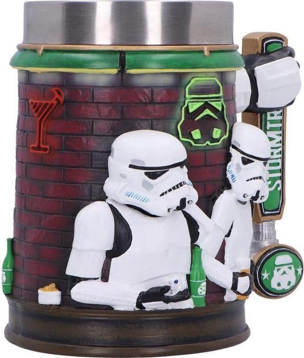 Actual product image Nemesis Now Stormtrooper Tankard Stormtrooper Bar 16 cm (600 ml, 1 x)