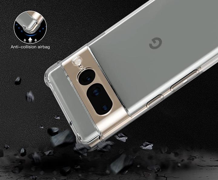 Produktbild Screenguard Crystal Soft Airbag Bumper Case (Google Pixel 7 Pro)