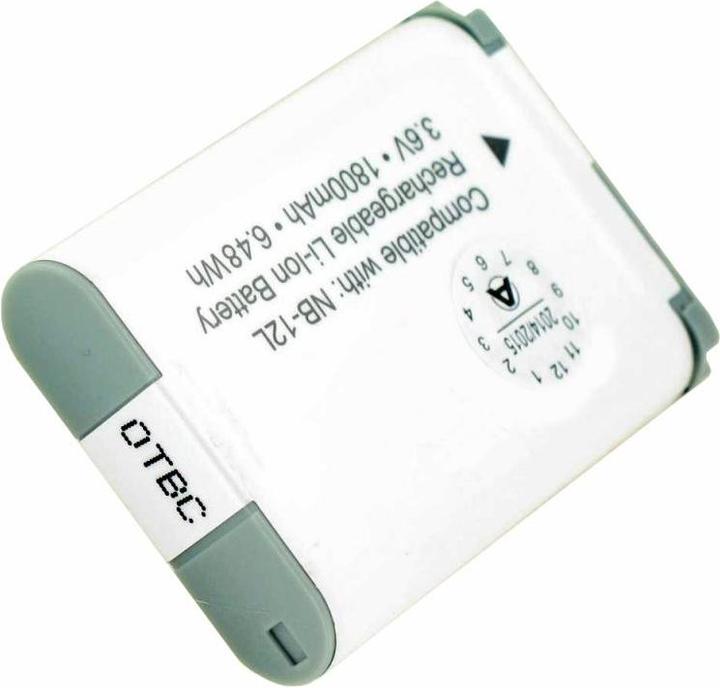 Actual product image AccuCell Battery Canon NB-12L, Canon PowerShot G1 X Mark II, PowerShot N100 (Rechargeable battery)