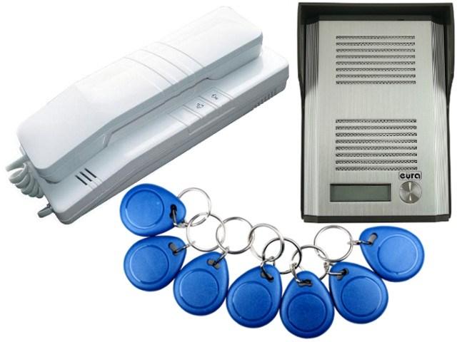 Actual product image Eura ADP-41A3 1-family intercom system with RFID reader (RL-3203ID)