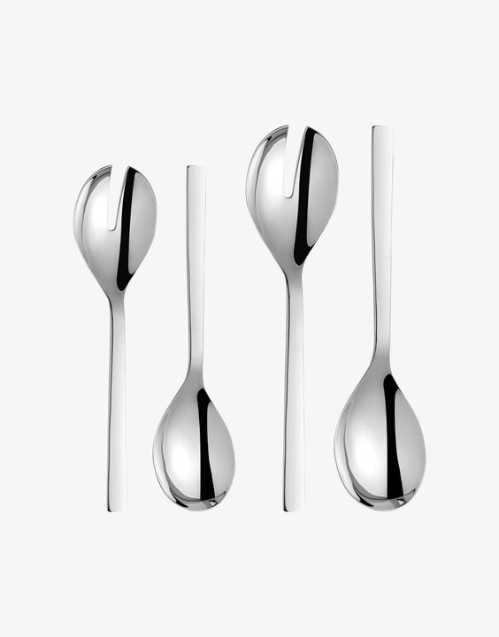 Productafbeelding WMF Saladeservers Serveerbestek 25cm Nuova 18/10 roestvrij staal gepolijst (Salade servers)