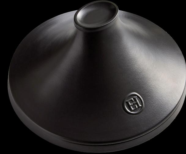 Produktbild Emile Henry Tajinetopf Delight 32 cm, Schwarz (33.50 cm, Bräter + Schmortopf, Kochtopf, Keramik)