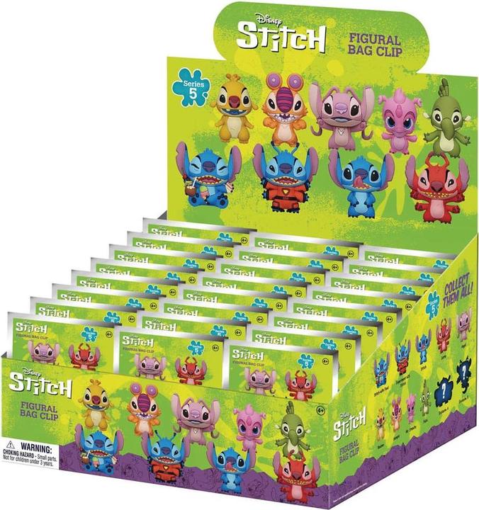 Produktbild Monogram Int. Lilo & Stitch PVC-Taschenanhänger Serie 5 Display (24)