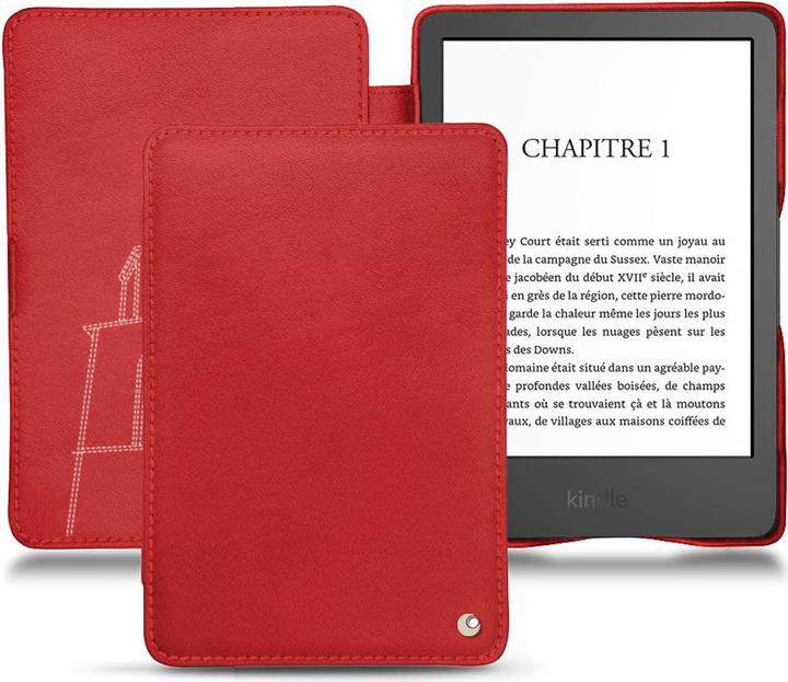 Actual product image Noreve Horizontal leather flap shell (Kindle)