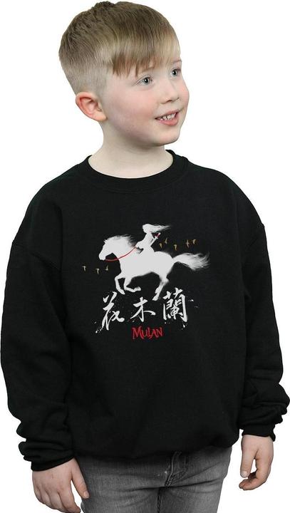 Produktbild Disney Mulan Movie Wind Silhouette Sweatshirt Jungen (152, 158)