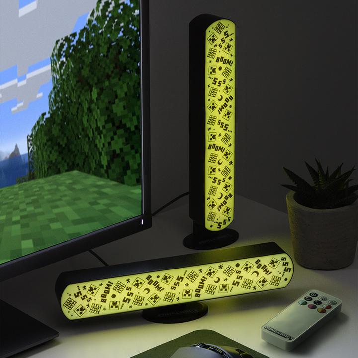 Produktbild Paladone Products Minecraft - Set de 2 barres lumineuses avec télécommande