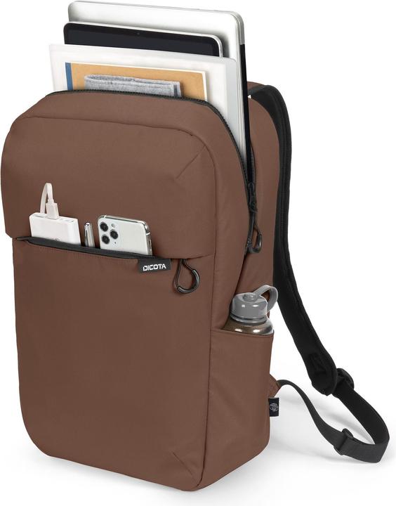 Actual product image Dicota Backpack COMMUTER 13-16 BROWN (16 l)