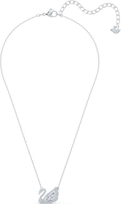 Actual product image Swarovski Dancing Swan Necklace (Stainless steel, 38 cm)