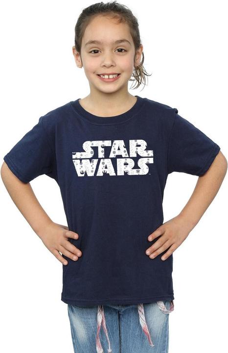 Immagine prodotto Star Wars Christmas Logo Maglietta Ragazze (128)