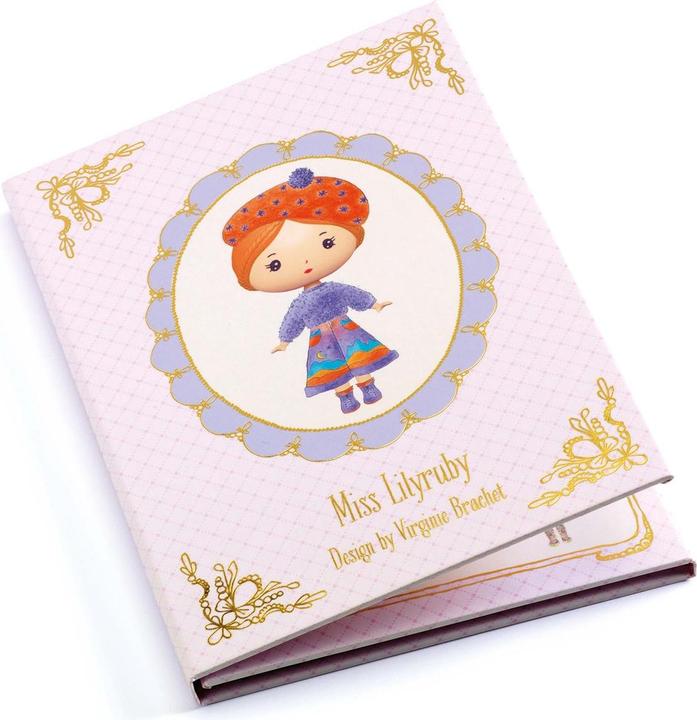 Produktbild Djeco Miss Lilyruby - 40 Sticker ablösbar
