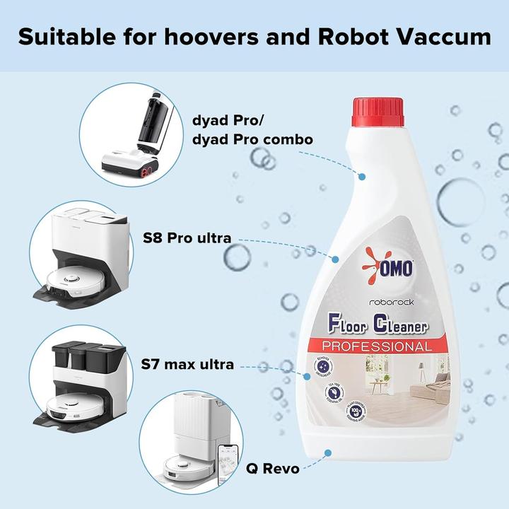 Produktbild Roborock VACUUM ACC FLUID FLOOR 480ML/8.08.0002
