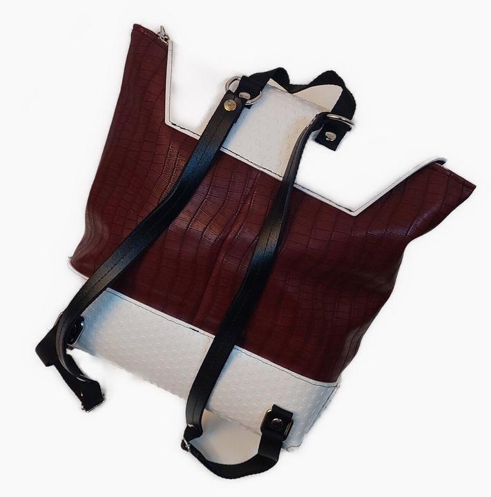 Immagine prodotto Tooitaly Zaino moda Upcycling da bottiglie di PET riciclate dal mare No.20 Fatto a mano in Italia