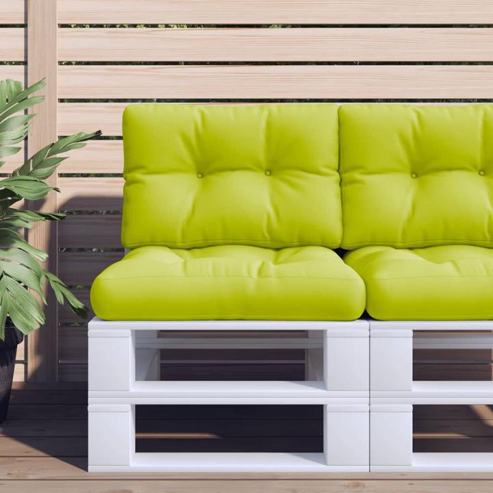 Immagine prodotto VidaXL Cuscino per pallet Cuscino per pallet Divano per pallet Cuscino per schienale Tessuto verde chiaro (50 x 40 x 12 cm)