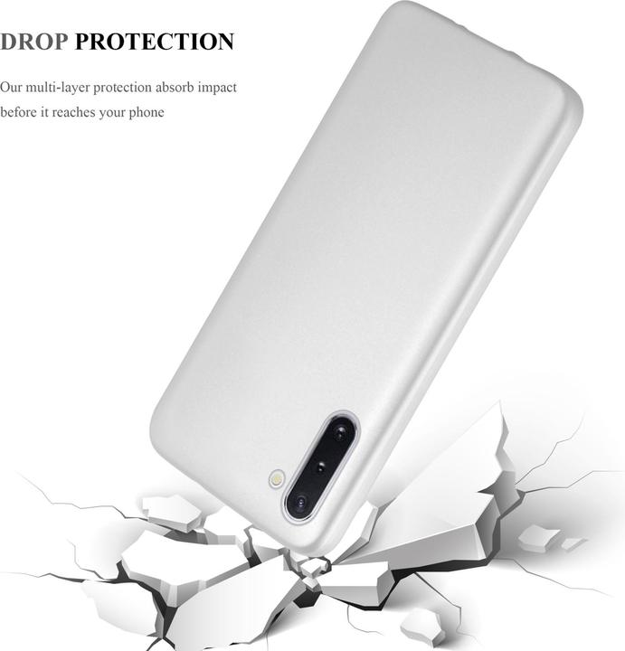 Image du produit Cadorabo Couverture métallique mate TPU (Samsung Galaxy Note 10)