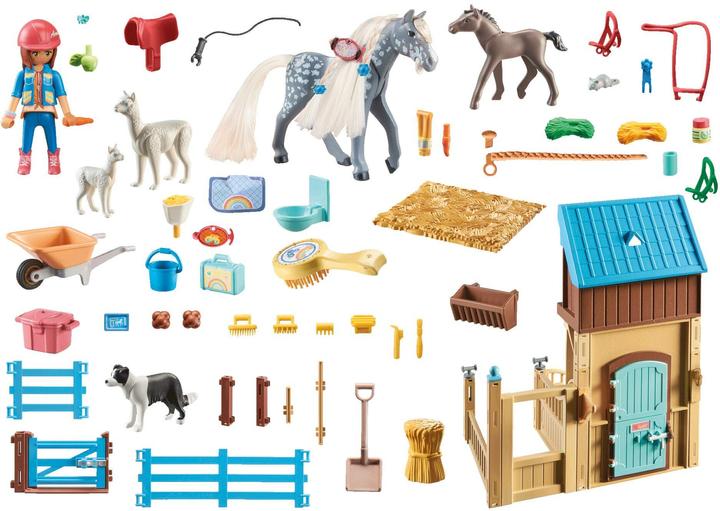 Produktbild Playmobil Amelia & Whisper mit Pferdebox (71353, Playmobil Horses of Waterfall)