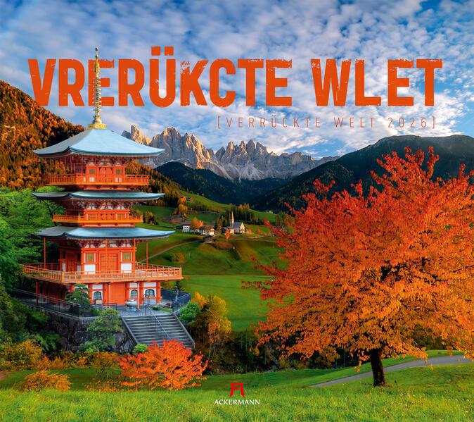 Actual product image Verrückte Welt Kalender 2026 (54 x 48 cm, Hardcover, German)