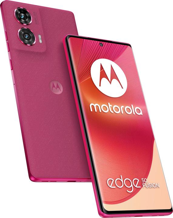 Produktbild Motorola Edge50 Fusion (256 GB, Hot Pink, 6.70", Dual SIM, 50 Mpx, 5G)