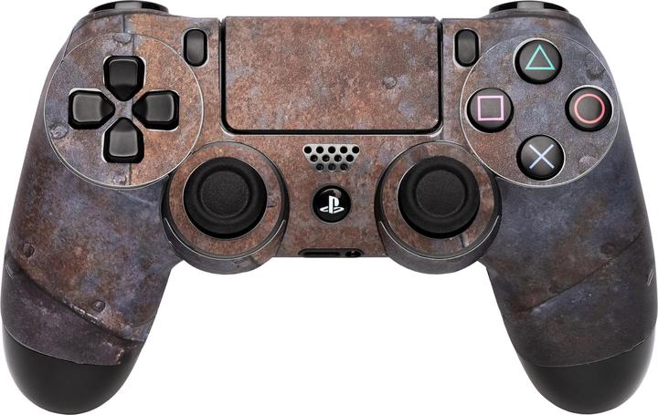 Image du produit Pyramide Skins - autocollant pour contrôleur PS4 (Rusty Metal) (PS4)