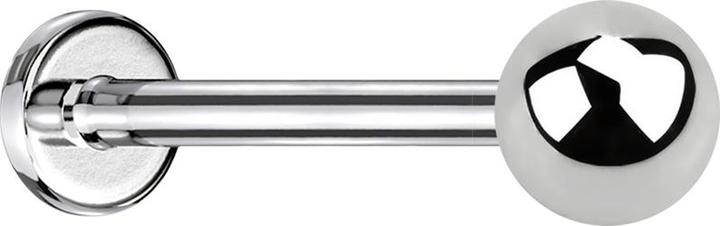 Produktbild Star Piercing Micro Labret silber mit Kugel (Chirurgenstahl 316L, ohne Messing)
