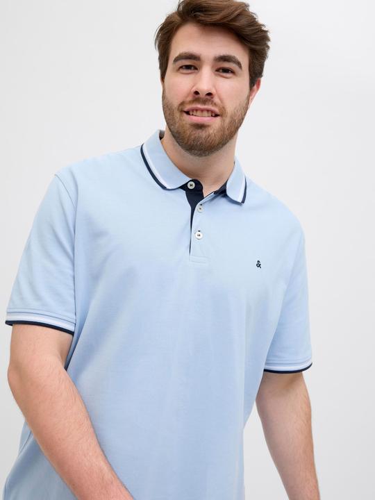 Produktbild Jack & Jones Plus Size Jjepaulos Polo Ss Noos Pls (4XL)
