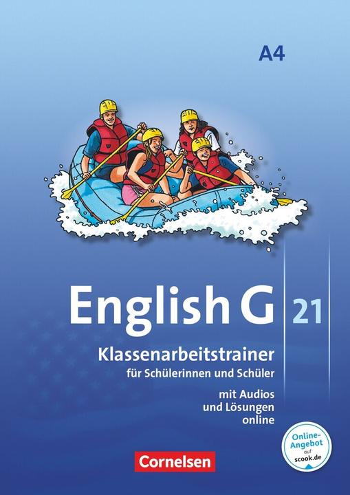 Produktbild English G 21. Ausgabe A4. Klassenarbeitstrainer (Deutsch, timo, Schweitzer, Senta/Keller, Bärbel/Friedrich, 2011)