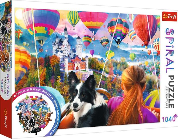 Produktbild Trefl Spiral-Puzzle-Ballon-Festival (1040 Teile)
