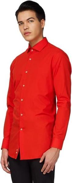 Actual product image OppoSuits Red Devil shirt (M)