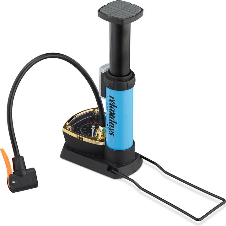 Immagine prodotto Relaxdays Pompa-a-pedale manometro