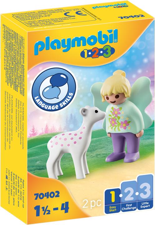 Actual product image Playmobil Fairy friend with fawn (70402, Playmobil 1.2.3)