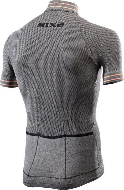Produktbild Sixs T-Shirt Clima Jersey grau-schwarz (M)