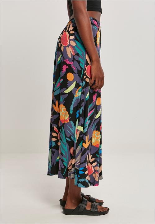 Image du produit Urban Classics Ladies Viscose Midi Skirt (L)