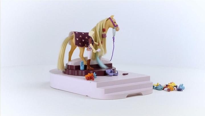 Actual product image Schleich Horse care station