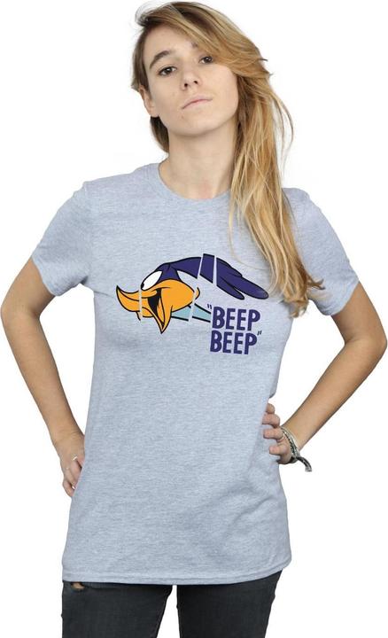 Immagine prodotto Looney Tunes Beep Beep Maglietta Ampia Beep Beep Donna (XXL)