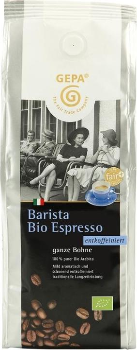 GEPA Barista Espresso entkoffeiniert ganze Bohne (250 g)