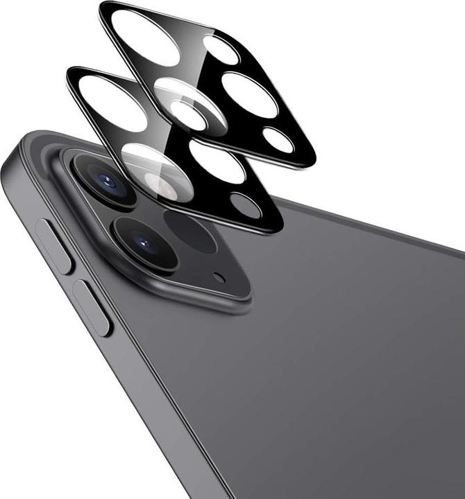 Produktbild ESR TEMPERED GLASS CAMERA LENS 2-PACK IPAD PRO 11 / PRO 12.9 BLACK (2 Stück, IPad Pro 11)