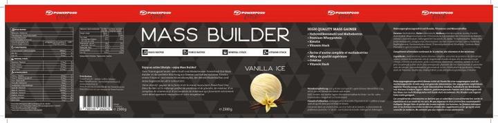 Actual product image PowerFood One Mass Builder (Vanilla ice, 1 pcs., 2760 g)