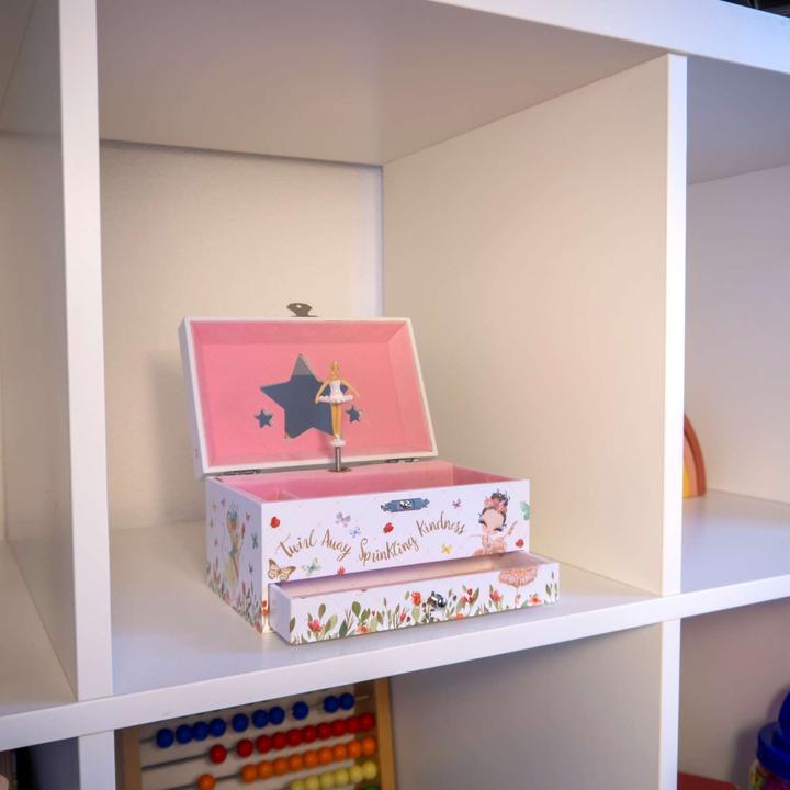 Immagine prodotto Intirilife Scatola portagioie con carillon e musica per bambini