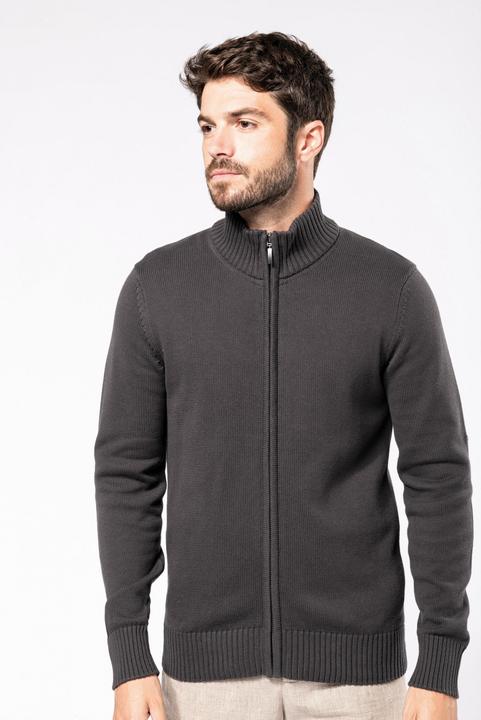 Produktbild Kariban Strickjacke mit Reissverschluss (XL)
