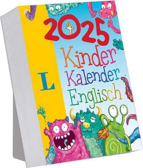Produktbild Langenscheidt Kinderkalender Englisch 2025 (Deutsch, Englisch)