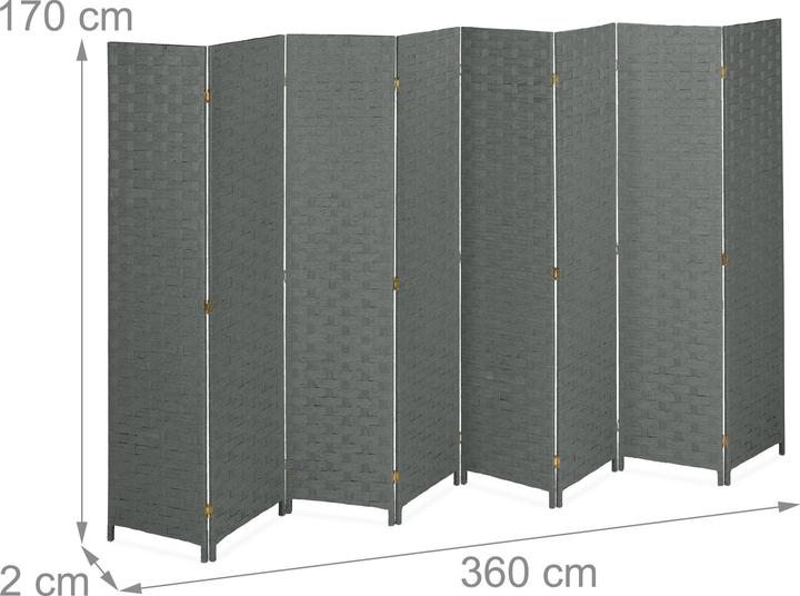 Actual product image Relaxdays Folding Screen