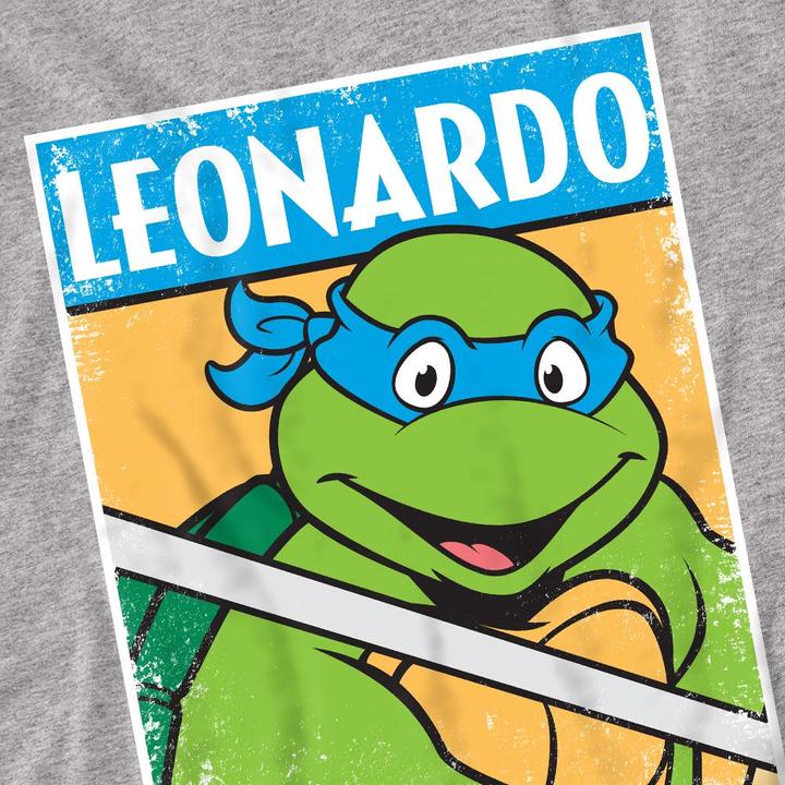 Actual product image Teenage Mutant NT Unisex Adult Leonardo T-Shirt (M)