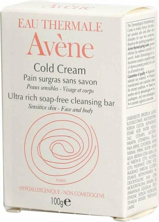 Produktbild Avène Cold Cream Rückfettendes Waschstück (Waschcrème, 100 ml)