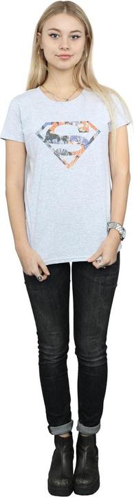 Immagine prodotto Superman Floral Logo 2 Maglietta Donna (S)